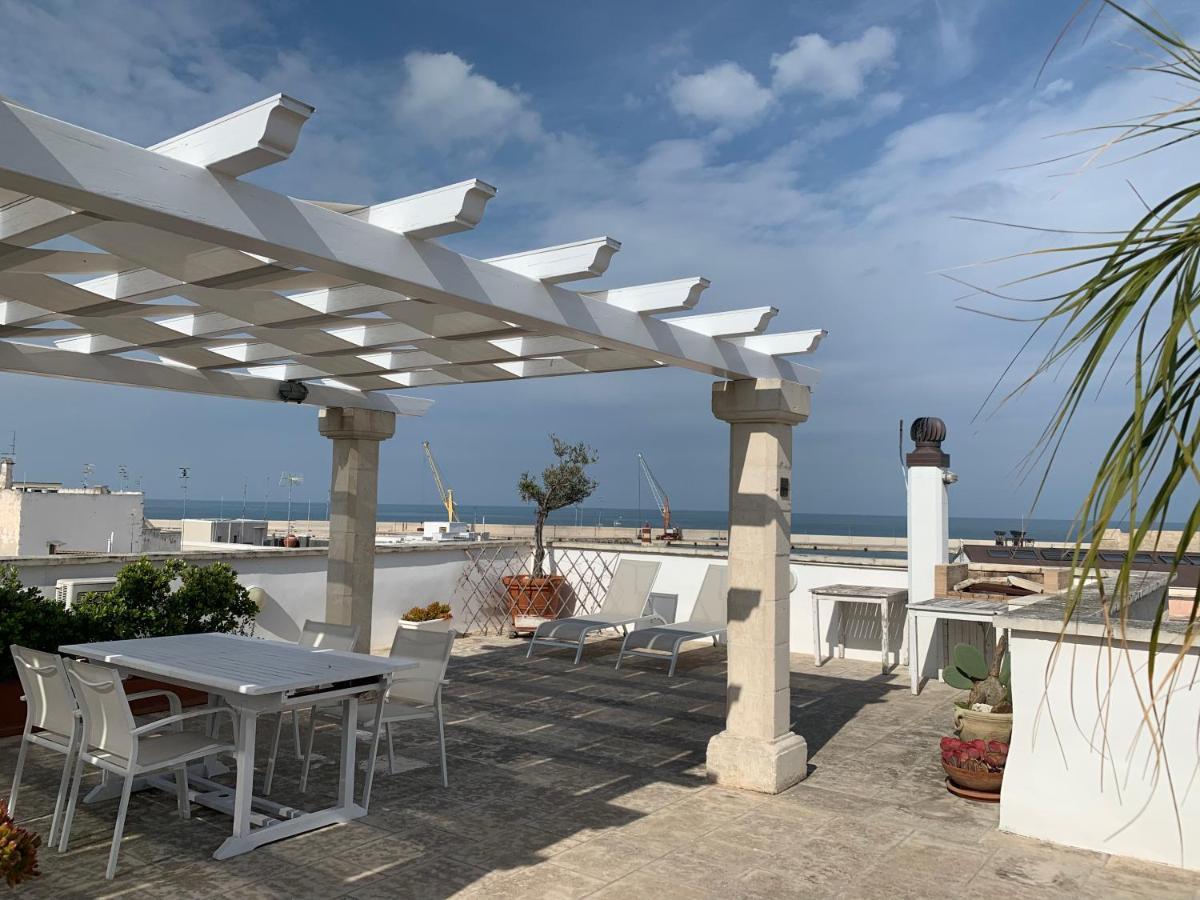 Palazzo Dei Gesuiti Appartamento Con Terrazza Privata Monopoli Bagian luar foto