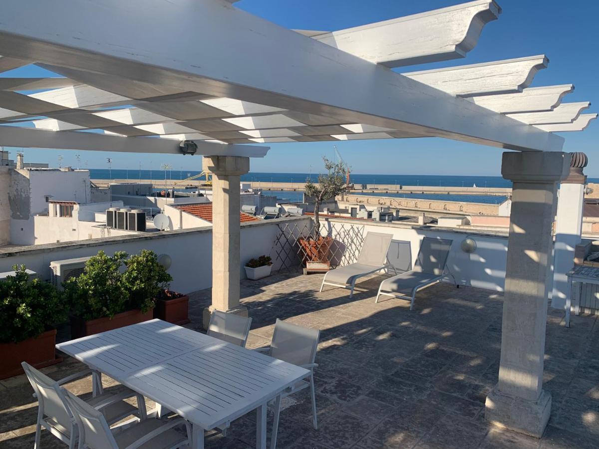 Palazzo Dei Gesuiti Appartamento Con Terrazza Privata Monopoli Bagian luar foto